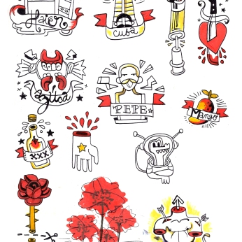 Flash designs by Robertiko Ramos.